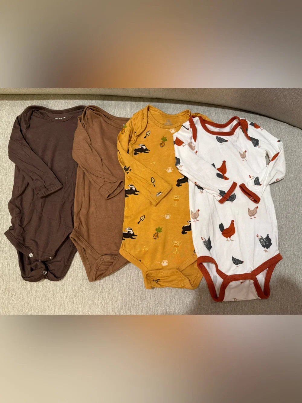 ⁠Kyte Baby 6-12M 22-Pc Lot - Hufflepuff Goat NWT⁠ + Dragon & Chick